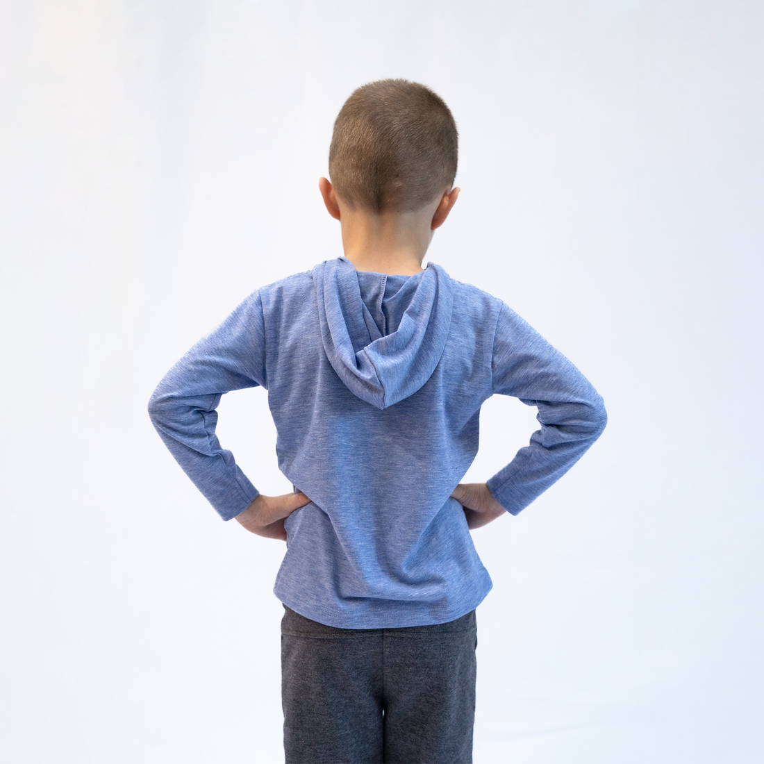 Summer top weight hoodie